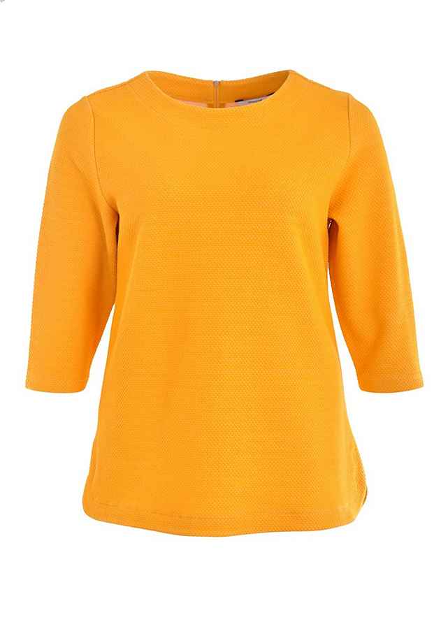 Sweatshirt von Navigazione mit Seitenschlitze Strukturiert