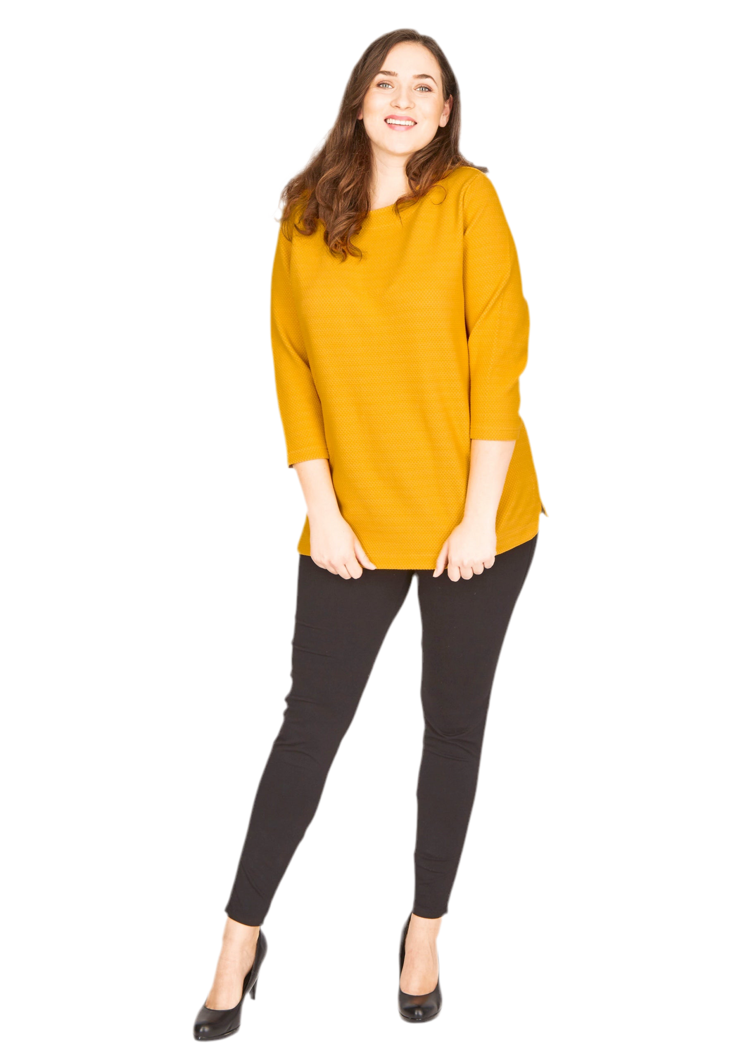 Tunika A-Linie curvy style große Größe