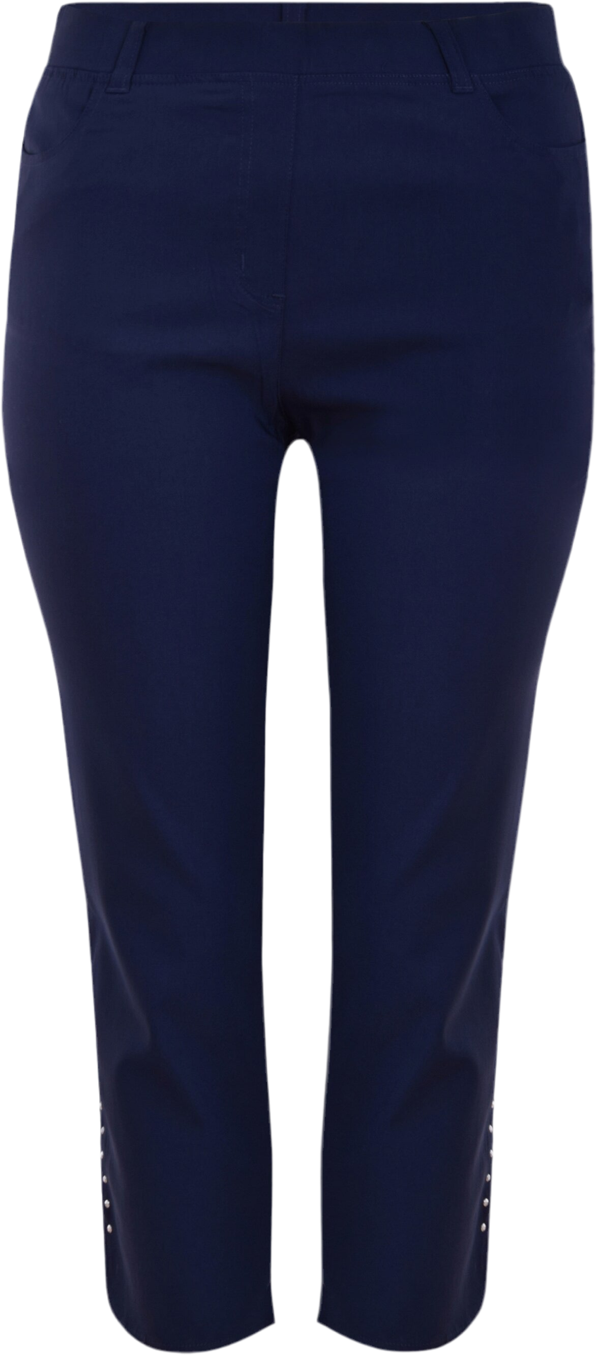 Navigazione Damen Stretchhose „Julie“ 7/8 mit Steinchen – Sommerlich & bequem