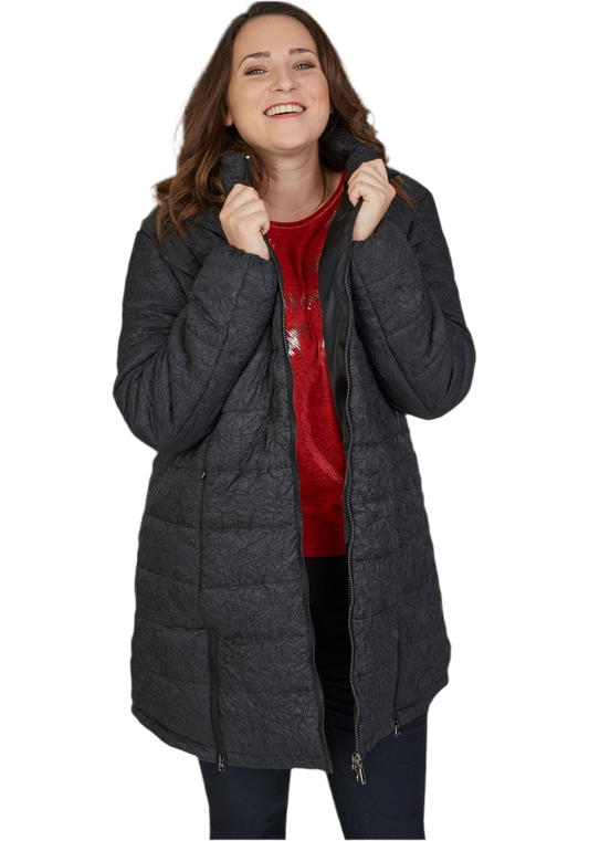 Übergangsmantel von Navigazione Piú mit Crash-Muster - in Übergrößen