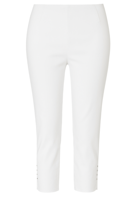 Damen Stretchhose 7/8 von Navigazione in weiß