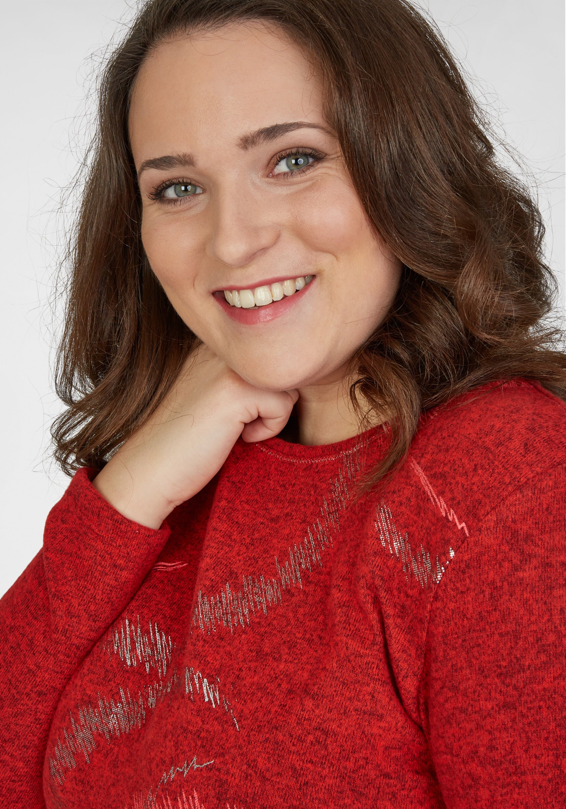 Pullover Navigazione Piú Übergrößen