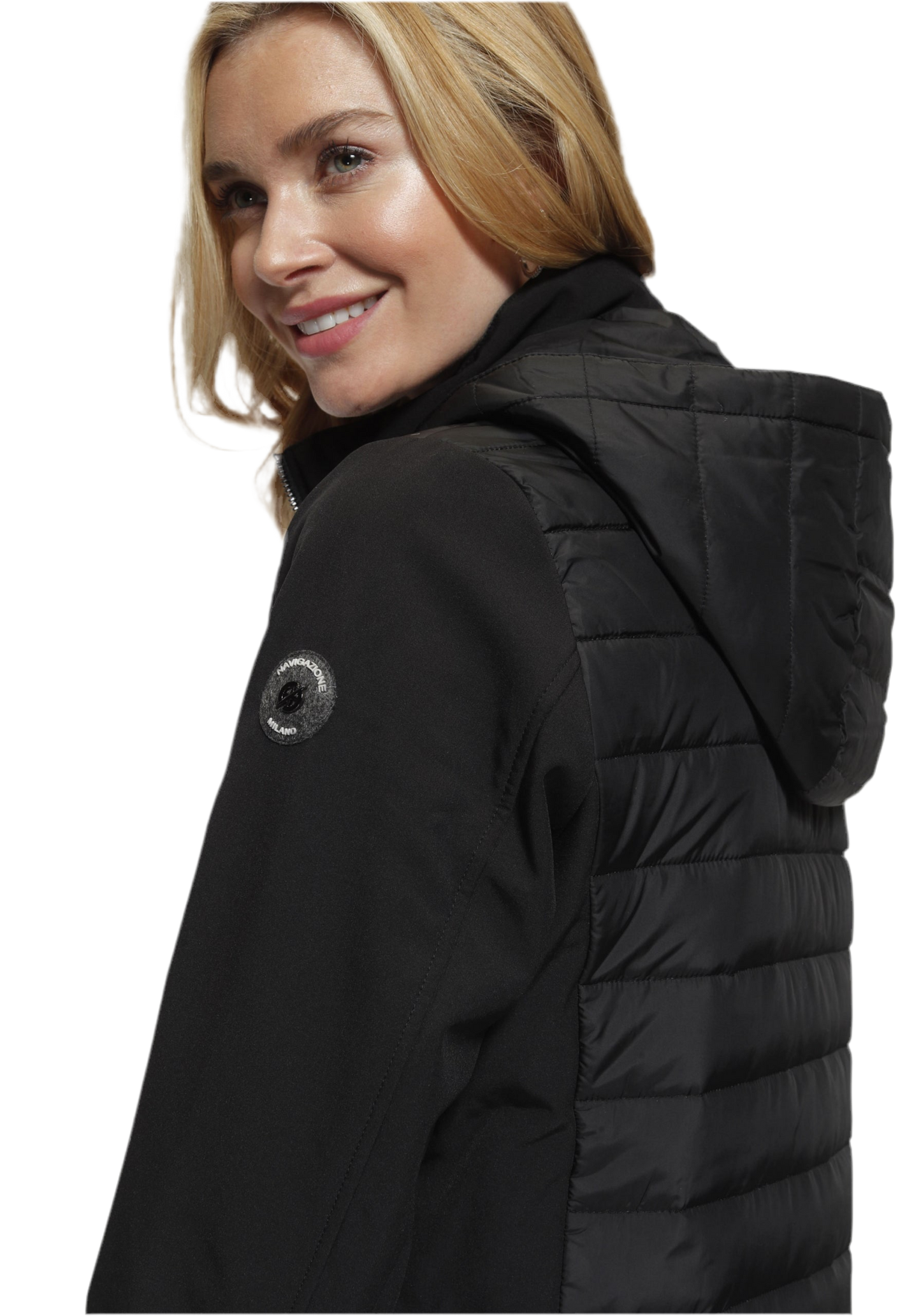 Navigazione Damen Übergangsjacke mit Kapuze