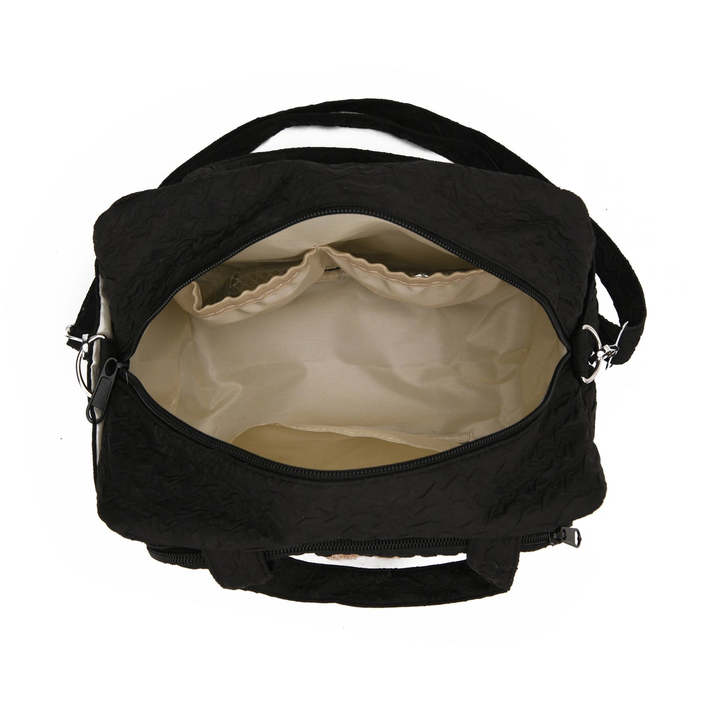 Wickeltasche mit süßem Hasenmotiv - drei Farben